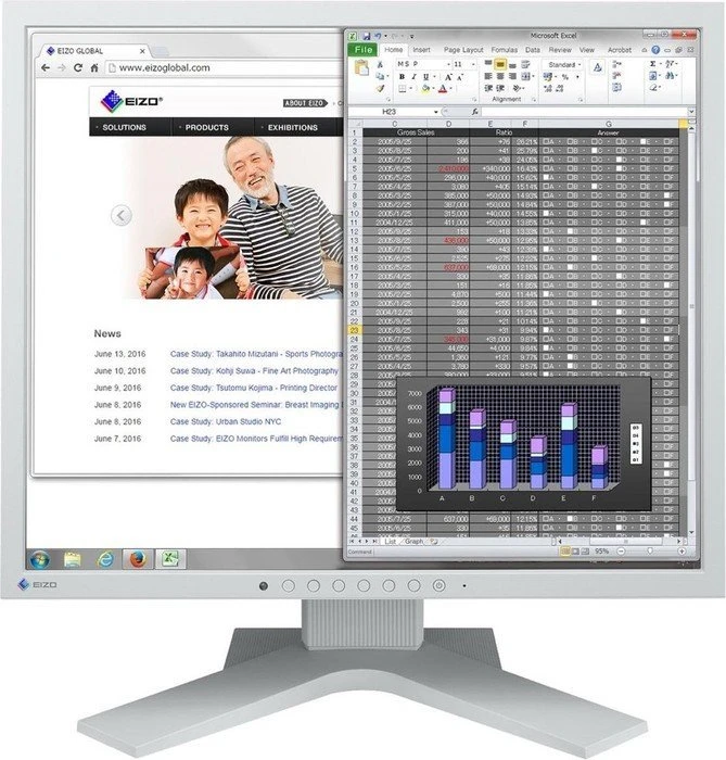 Eizo FlexScan S1934, grau, 19"