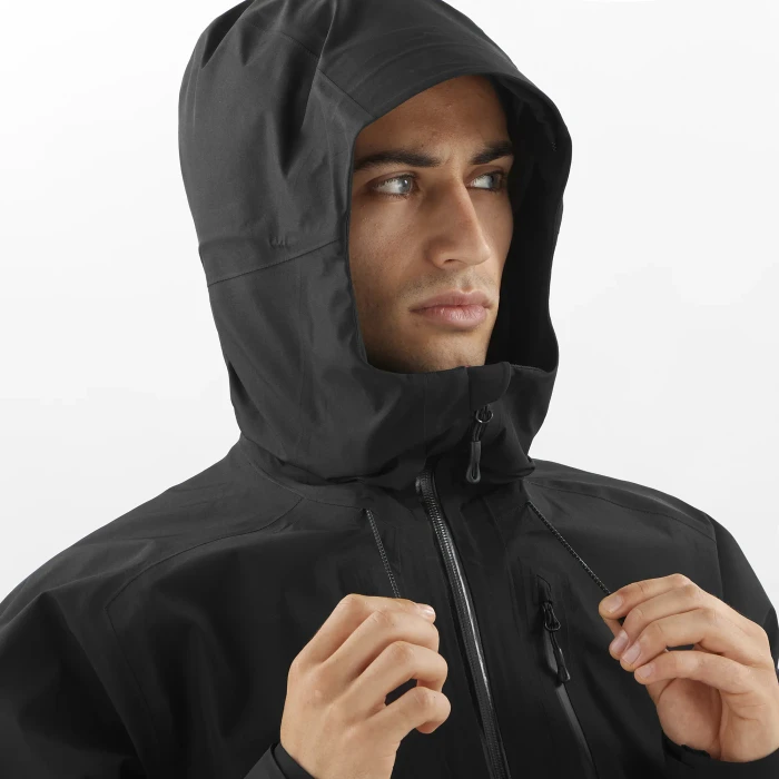 Salomon Outline 3L Gore-Tex Funktionsjacke deep black (Herren)