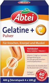 Abtei Gelatine Plus Vitamin C Pulver, 400g