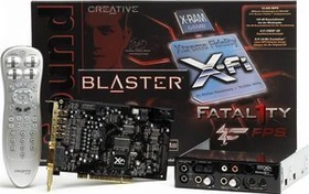 Creative Sound Blaster X-Fi Fatal1ty, PCI