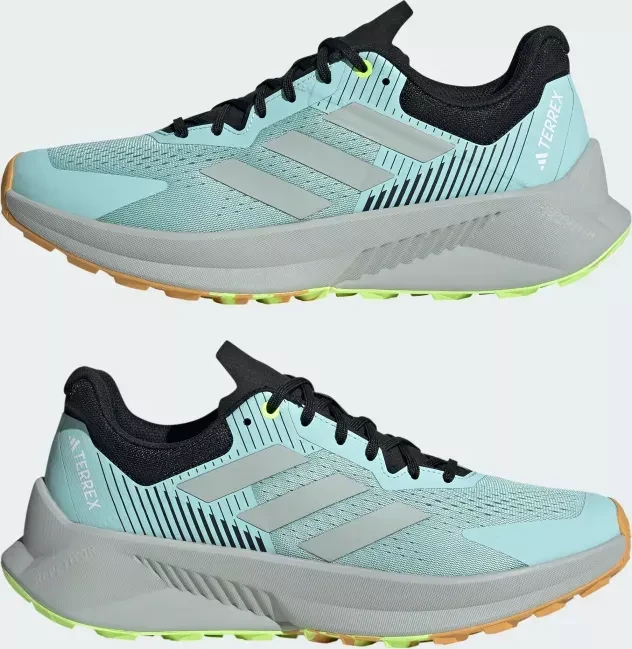 adidas Terrex Soulstride Flow semi flash aqua/wonder silver/lucid lemon (Herren)