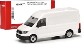 Herpa MiniKit VW Crafter Kasten Hochdach mit Zwillingsantrieb weiß