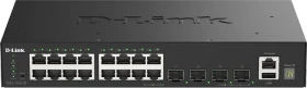 D-Link DGS-1530 Rackmount Gigabit Smart Switch, 16x RJ-45, 4x SFP+ (DGS-1530-20)