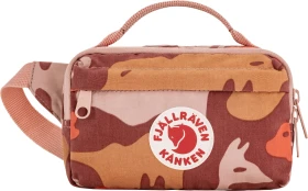 Fjällräven Kanken Graphics Hip Pack Bauchtasche chalk rose/hidden animals