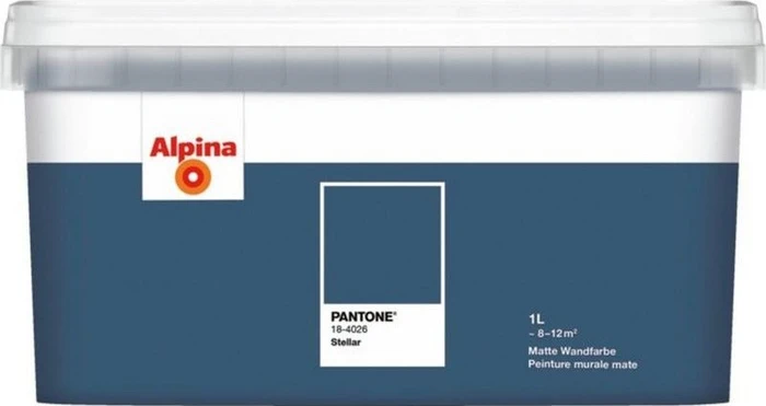 Alpina Farben Pantone Innenfarbe 18-4026 stellar, 1l
