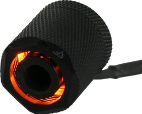Nanoxia LED Fitting G1/4" auf 16/13mm, orange beleuchtet (CF-MGFFO-O/CF-FFO-O)