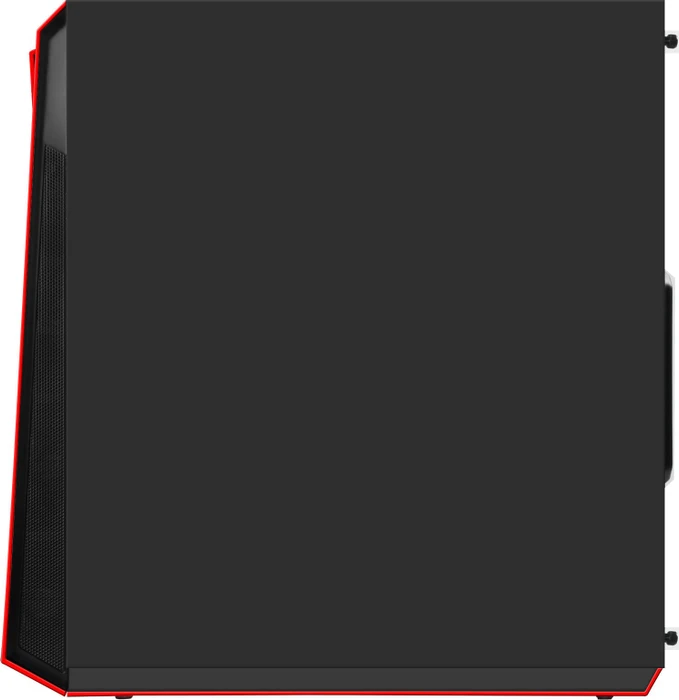SilverStone Redline Series RL07, schwarz, Glasfenster