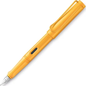 Lamy safari candy mango, rechte Hand, extra fein