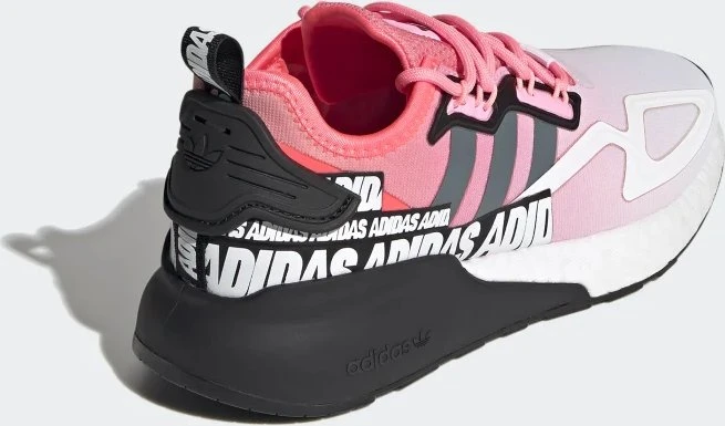 adidas ZX 2K Boost semi solar red/blue oxide/hyper pop (Damen)