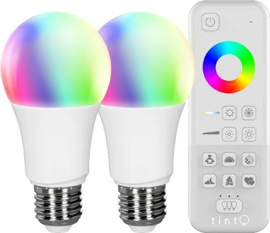Müller Licht tint white+color LED Birne E27 9.5W Starter-Kit