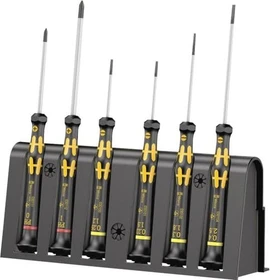 Wera Kraftform Micro ESD 1578 A/6 Elektroniker Schraubendrehersatz, 6-tlg.