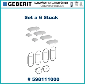 Geberit Set Puffer für WC-Sitz Prima CDI