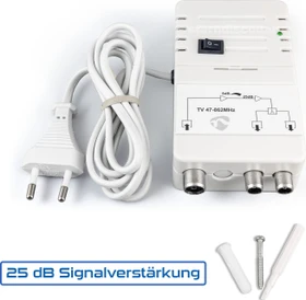 Valueline Kabelfernsehen DVB-C Zweigeräteverstärker