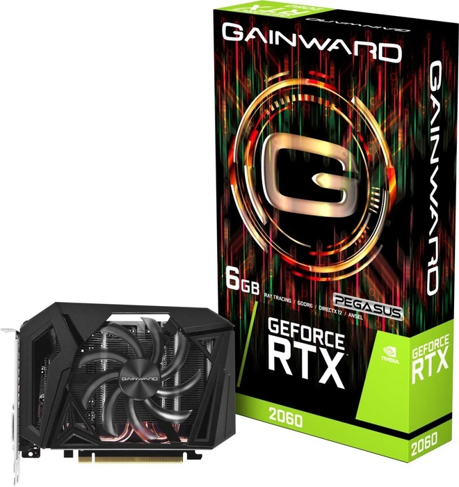 Gainward GeForce RTX 2060 Pegasus, 6GB GDDR6, DVI, HDMI, DP