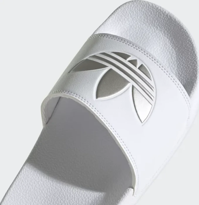 adidas Lite Adilette cloud white/matte silver