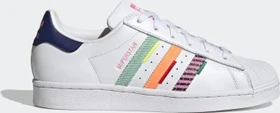 adidas Superstar cloud white/night sky/green (Damen)