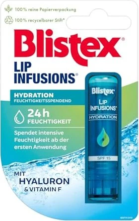 Blistex Lip Infusions Hydration Lippenbalsam LSF15, 3.7g