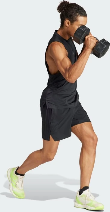 adidas Designed for Training Workout Heat.RDY Funktionsshirt ärmellos schwarz (Herren)