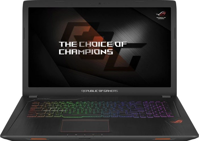 ASUS ROG Strix GL753VD-GC061T, schwarz, Core i7-7700HQ, 8GB RAM, 128GB SSD, 1TB HDD, GeForce GTX 1050, DE
