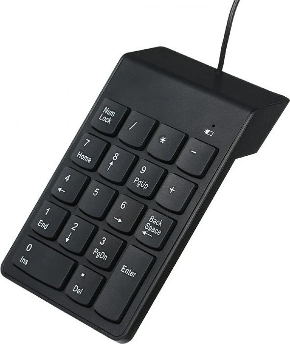 Gembird Numeric Keypad, schwarz, USB-A