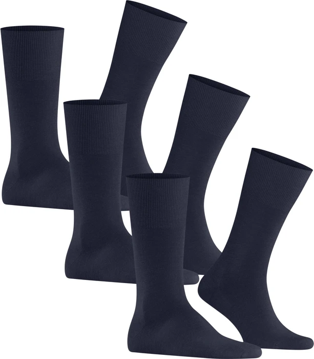Falke Airport Socken dark navy, 3 Paare (Herren)
