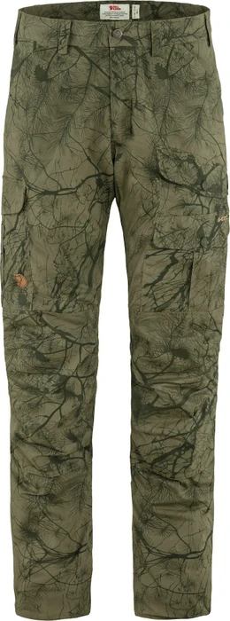 Fjällräven Barents Pro Hydratic Hose lang green camo/deep forest (Herren)