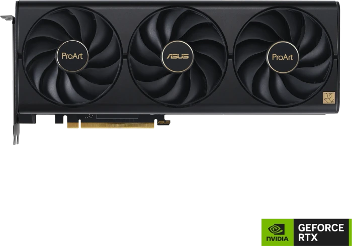 ASUS ProArt GeForce RTX 4070 Ti SUPER, PROART-RTX4070TIS-16G, 16GB GDDR6X, HDMI, 3x DP