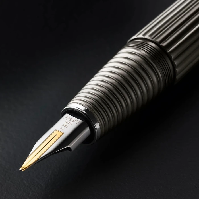 Lamy imporium titanium matt, rechte Hand, abgeschrägt breit