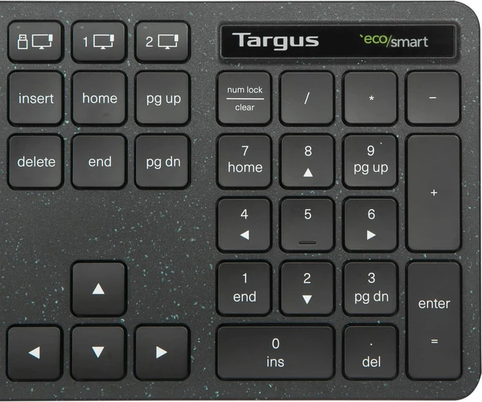 Targus Full-Size EcoSmart Wireless Keyboard, schwarz, USB/Bluetooth, ND