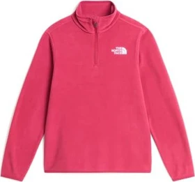 The North Face Glacier 1/4 Zip Fleece Pullover fermented clay (Junior)