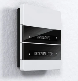 Enertex MeTa KNX Standard Raumcontroller 2-fach weiß