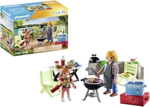 playmobil Family Fun Gemeinsames Grillen
