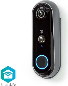 Nedis SmartLife Video-Türsprechanlage 1080p grau/schwarz, Video-Türklingel