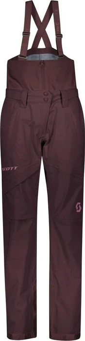 Scott Vertic 3L Skihose lang red fudge (Damen)