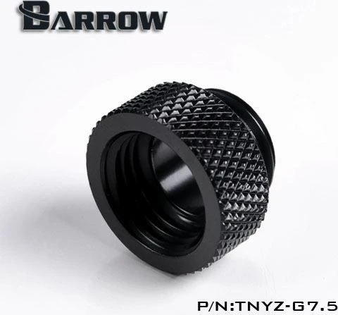 Barrow Verlängerung G1/4" auf G1/4", 7.5mm, schwarz