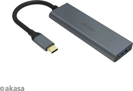 Akasa USB Type-C 4 Port Hub, USB-C 3.0 [Stecker]