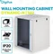 Digitus Dynamic-N Serie 19" Wandgehäuse 16HE, unmontiert, Sicherheitsglastür, IP2X, RAL 7035, 600mm tief Vorschaubild