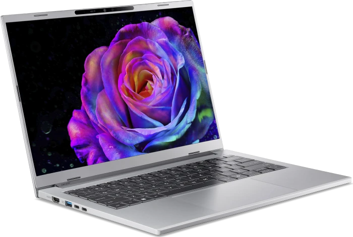 Acer Aspire 14 AI A14-53M-75DW, Pure Silver, Core Ultra 7 258V, 32GB RAM, 1TB SSD, DE