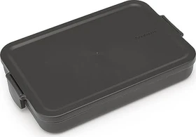 Brabantia Make & Take Lunchbox M flach Aufbewahrungsbehälter dark grey