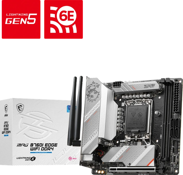 MSI MPG B760I Edge WIFI DDR4 (Intel 1700)