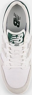 New Balance 480 white/nightwatch green (Herren)