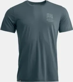 Ortovox 150 Cool Mountain Mission Funktionsshirt kurzarm dark arctic grey (Herren)