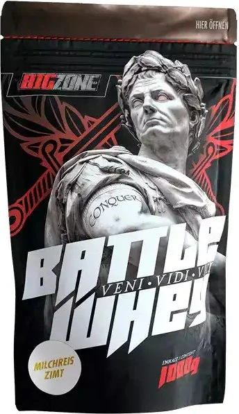 Big Zone Battle Whey Protein Milchreis/Zimt 1kg