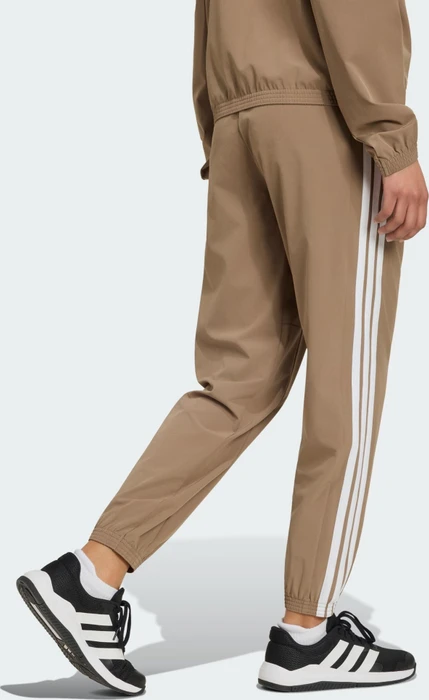 adidas Train Essentials 3-Streifen Woven Trainingshose lang khaki six (Damen)