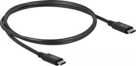 DeLOCK USB4 40 Gbps Kabel koaxial, PowerDelivery, 0.8m (86979)
