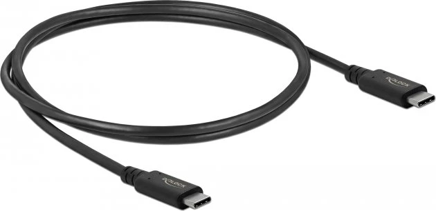 DeLOCK USB4 40 Gbps Kabel koaxial, PowerDelivery, 0.8m