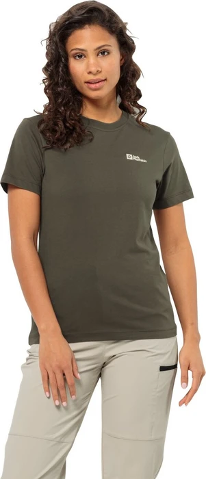 Jack Wolfskin Essential T-Shirt kurzarm island moss (Damen)