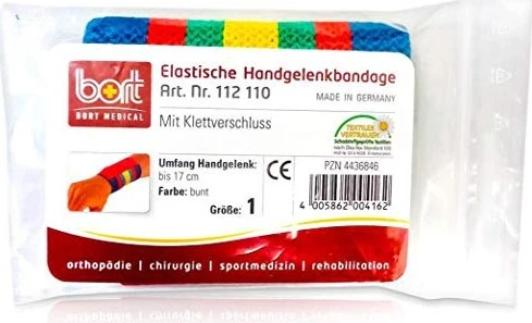 Bort Medical Handgelenkbandage mit Klettverschluss, 1 Stück