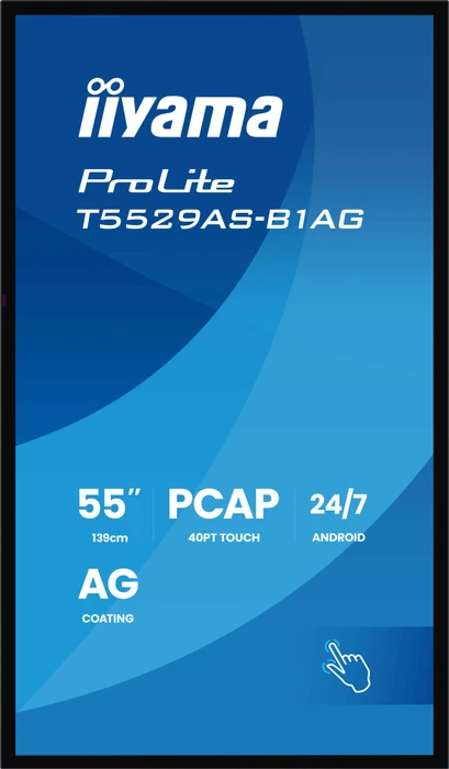 iiyama ProLite T5529AS-B1AG, 54.6"