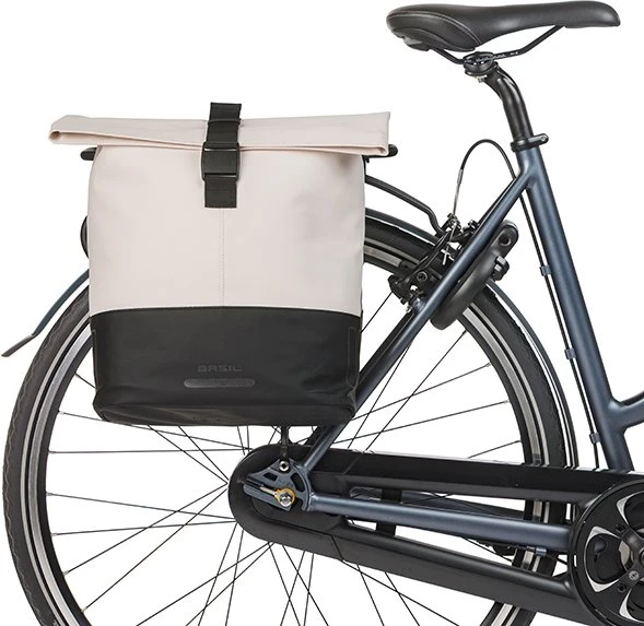 Basil Cove Doppeltasche Gepäcktasche off white/black